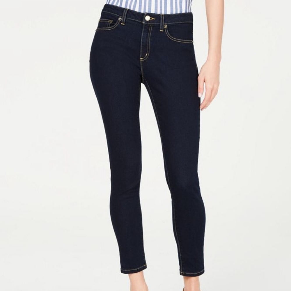 Michael Kors Women 4P Midnight Wash Denim High-Rise Selma Skinny Ankle Jeans NWT